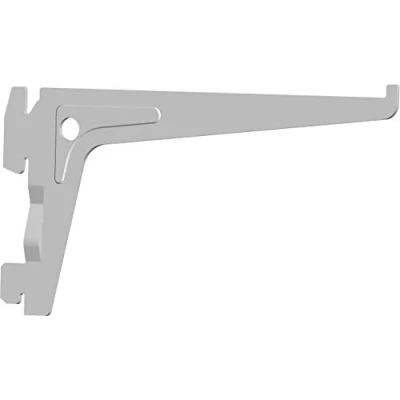 Image of Element System Pro Support Bracket Single Row, Pack of 2, 7 cm, 3 Colours, Length 15 Wall Shelf, White, 1813300000