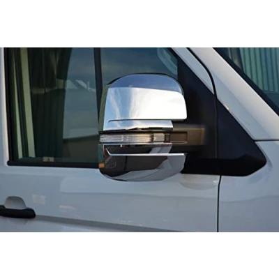 Image of Chrome Wing Mirror Covers To Fit Crafter (2017+)