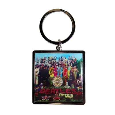 Image of Metal Keyring, Model Beatles (The) Sgt. Pepper Album Rock