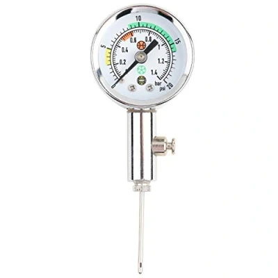 Image of Ball Air Pressure Gauge, Portable Sports Gauge Basketball Guage Football Pump