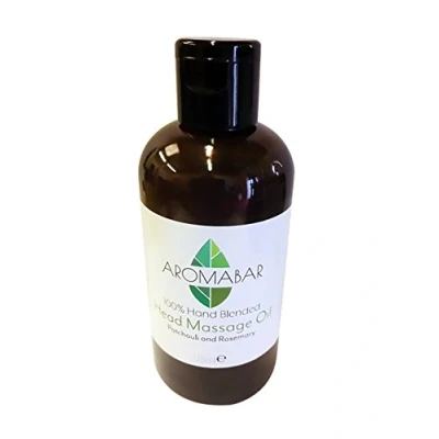 Image of Head &amp; Scalp Massage Oil 125ml Natural Oils with Lavender Rosemary