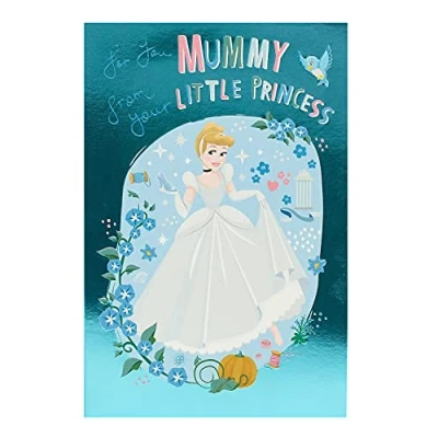 Image of Mummy from Daughter Birthday Card Mum Disney for Cinderella Princess
