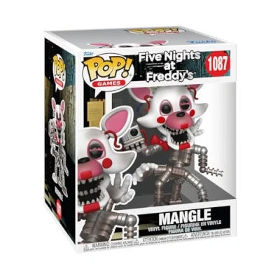 Image of Funko Pop! Super: Five Nights At Freddy&#039;s (FNAF) Mangle Collectable Vinyl Figure Gift Idea Official Merchandise Toys for Kids &amp; Adults Video Games Fans