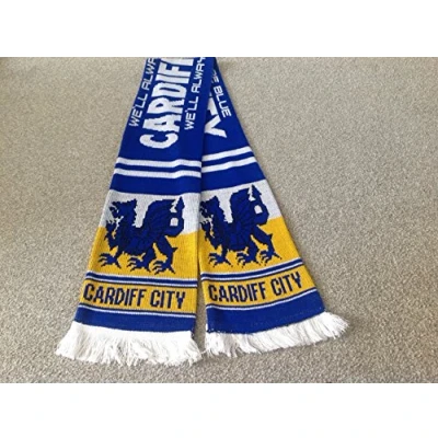 Image of CARDIFF CITY SUPPORTERS SCARF.. BLUEBIRDS Free post