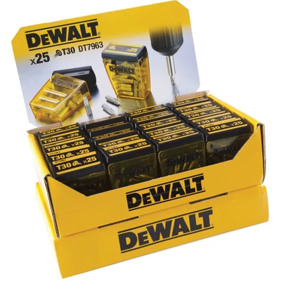 Image of DeWalt DP44 QZ Merchandiser with 20 x DT7963 (T30 25mm)