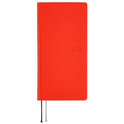 Image of Hobonichi Techo 2025 Weeks MEGA [English/Tall and Slim Size/January Start/Planner] Colors: Chili Pepper