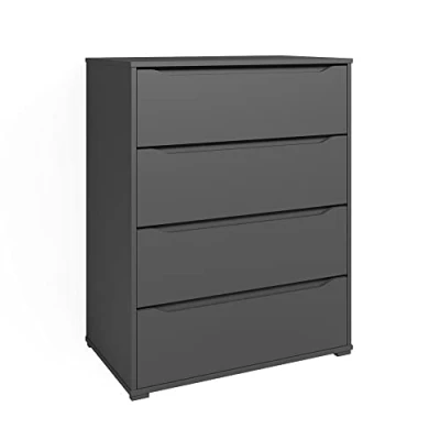 Image of Vicco Sideboard Ruben, Anthracite, 80.2 x 101.6 cm with 4 drawers