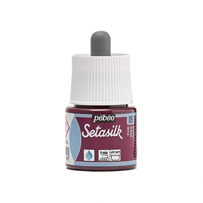 Image of Pebeo 45 ml Setasilk Silk Painting Bottle, Plum