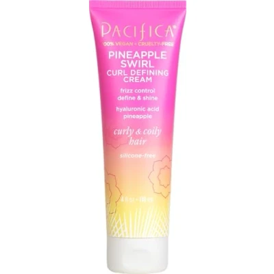Image of Pacifica Swirl Curl Defining Cream Pineapple For Women 4 oz