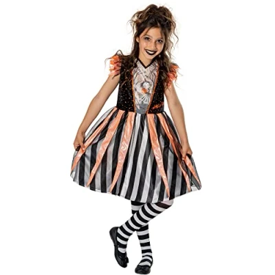 Image of Rubie&#039;s 3012727 8000 8 Batgirl Amelia Fang Costume, Girls, Multi, 7 Years