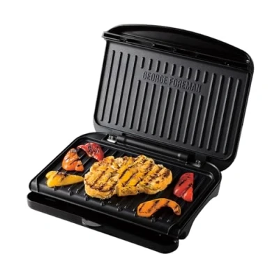 Image of George Foreman 25810 Medium Health Fit Grill Black