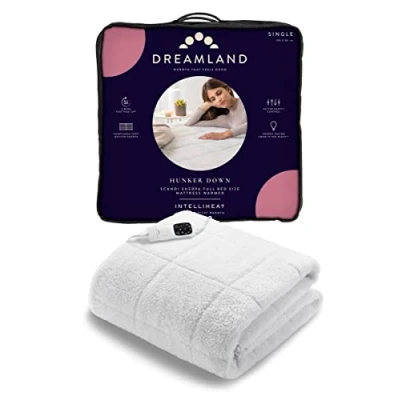 Image of Dreamland Hunker Down Scandi Sherpa Underblanket Single