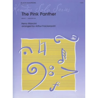 Image of Mancini: The Pink Panther (Alto / Baritone Saxophone &amp; Piano)