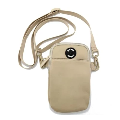 Image of pet wiz Dog Walking Bag with Adjustable Strap (Slim &amp; Lightweight Beige)