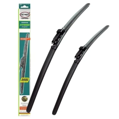 Image of HEYNER Wipers Fits Audi A3 2005 2012 Hybrid windscreen wiper blades 24&quot;19&quot; HH2419PT