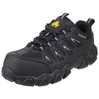 Image of Amblers Safety AS708 Womens Shoe in Black Size 3 UK
