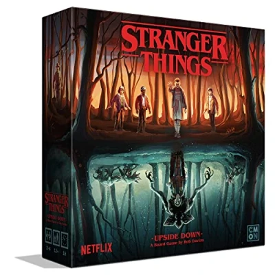 Image of CoolMiniOrNot Inc Stranger Things: Upside Down Cooperative Board Game Ages 12+ 2 4 Players 60 Minutes Playing Time
