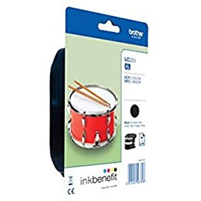 Image of Brother Lc22ubk Xl Black Original Ink Cartridge For Dcp J785dw, J785dwxl, Mfc J985dw, Inkvestment Work Smart J985dw
