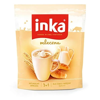 Image of Inka Instant Rye, Barley, Chicory, and Sugar Beet Grain Drink 200g Milk Flavour Caffeine Free