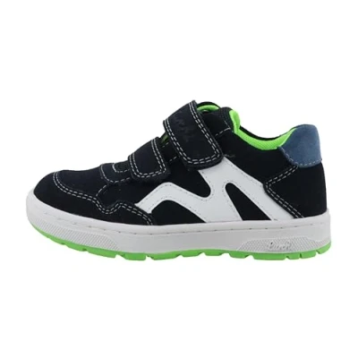 Image of Lurchi Dominik Trainers for kids, Size: 12.5K, Dark blue Suede