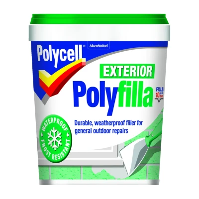 Image of Polycell Ready Mixed Exterior Polyfilla 1kg