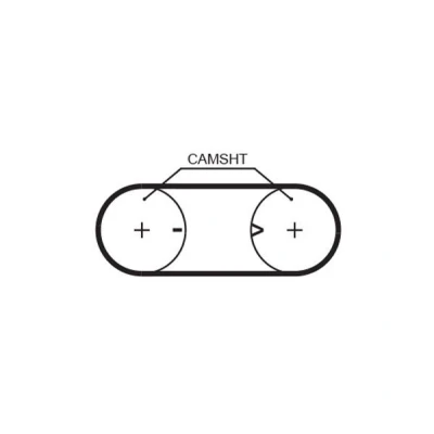 Image of GTB2018XS, LHN100400 Timing Belt GATES FleetRunner Micro V Stretch Fit 5417XS 68 544mm 23mm MG: MG ZR Hatchback, MGF Convertible