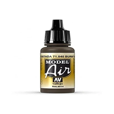 Image of Vallejo Model Air 17 ml Acrylic Paint Burnt Umber