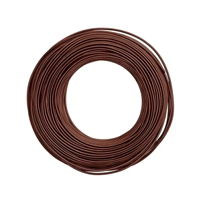 Image of Vaessen Creative Aluminium Wire, Chocolate, One Size