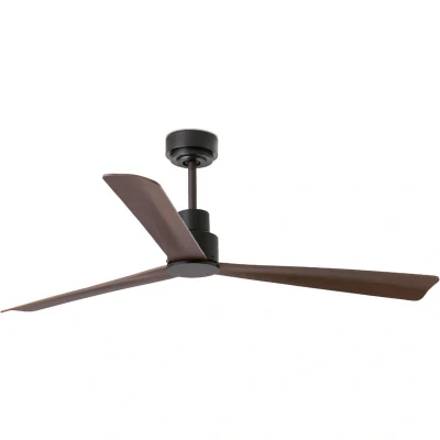Image of Nassau Medium Ceiling Fan Without Light Brown
