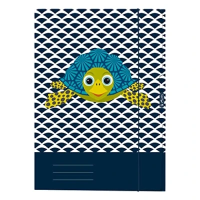 Image of herlitz Cute Animals Turtle A4 Portfolio File 50040858