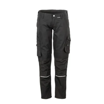 Image of Planam Norit Women&#039;s Cargo Trousers Red Black Model 6417 Size 8