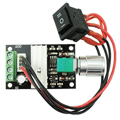 Image of Yosoo 6 V 12 24 3 A Reversible Motor Speed Control Switch Adjustable DC Controller PWM Regulator 1203bb Reversing Driver
