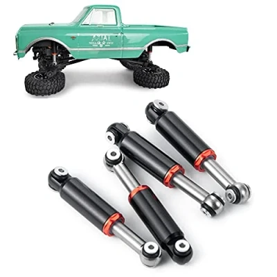 Image of XUNJIAJIE 4pcs RC Shock Absorber Aluminium for Axial SCX24 1/24 Deadbolt Crawler Car Upgrades Accessories