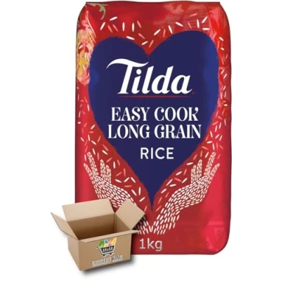 Image of Tilda Easy Cook Long Grain Rice 1Kg Grocery King
