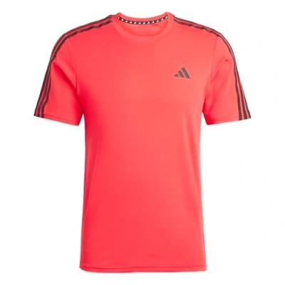 Image of adidas Performance BASE Sports Tshirt, Men&#039;s, Size: XS, Pure ruby/black