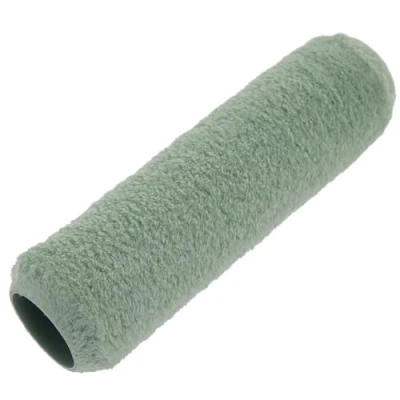 Image of Coral 41854 Earthwise 9 inch 1.75&quot; dia Paint Roller Covers Eco Friendly 12MM Medium Pile Sleeve Recycled Microfibre