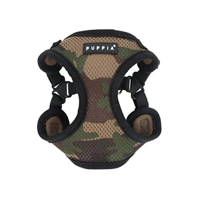 Image of Puppia 4 Point Dog Harness small and medium Super soft comfortable in many colours Also usable as Puppy Anti Pull Lead