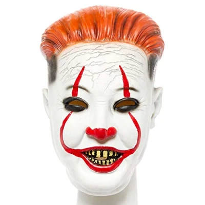 Image of amscan 9908099 Adult Kim Jong Clown Mask