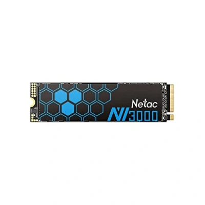Image of Netac 1TB NV3000 M.2 NVMe SSD, 2280, PCIe3, 3D TLC NAND, R/W 3100/2100 MB/s, 200K/190K IOPS