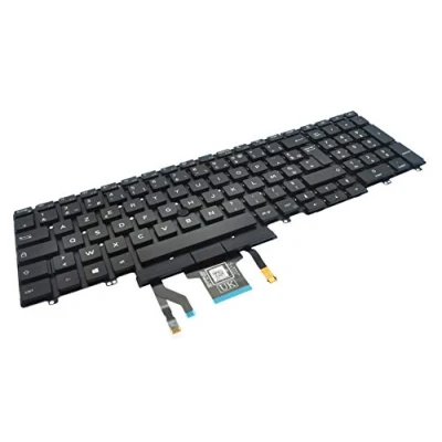 Image of Dell Latitude 5500 5501 5510 551 &amp; Precision 3540 3541 3550 3551 French AZERTY Backlit Keyboard VTXVN