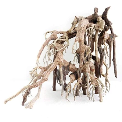 Image of Amtra Oriental Wind 1 wood, handmade, for aquarium, 22x13x18 CM