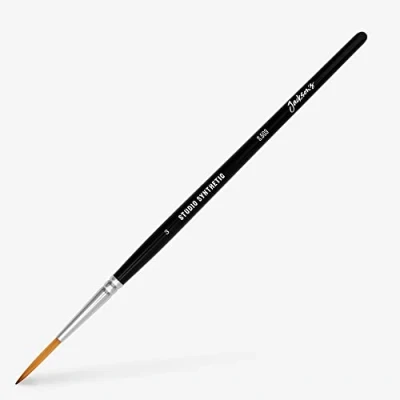 Image of 3 Rigger Jacksons Studio Synthetic Watercolour Brush