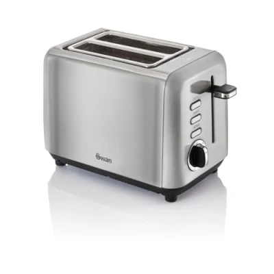 Image of Swan TownHouse 2 Slice Toaster Stainless Steel ST14015 (1, GRN (Grey))