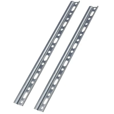 Image of Gedotec Schrankaufhänger schiene Suspension Rails for Wall Cabinets Steel Zinc Plated, 2 Stück Länge: 157 mm