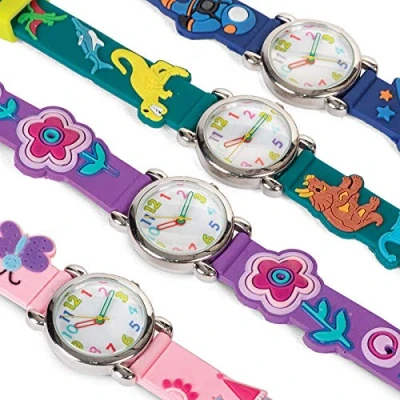 Image of Tobar 21168 Dinosaur Fun TIMERS Children&#039;s Watch, Mixed