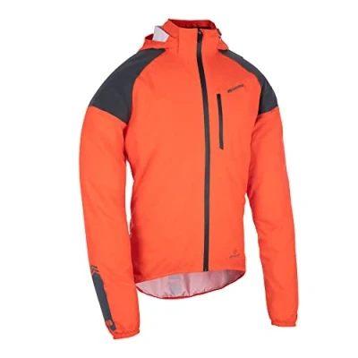 Image of Oxford Venture Jacket, Fierce Red Lightweight, Breathable &amp; Waterproof Design With Nightbright 360 Reflective Panels For High Visibility (2XL)&#039;