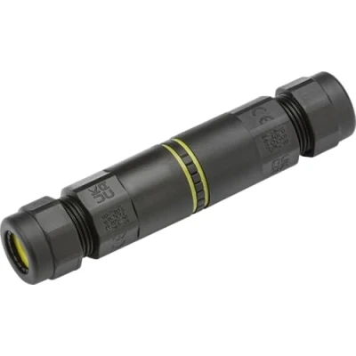 Image of Knightsbridge IP68 24A Weatherproof Inline Connector with lever terminals (3 Pole)