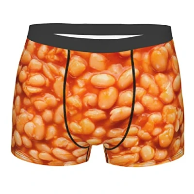 Image of ZSOSIXDEAL Baked Beans Men&#039;s Underwear Boxer Briefs Mens Men Multicolor