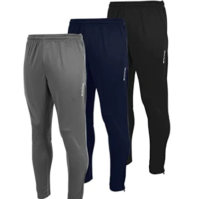 Image of 2022 Stanno Football First Pants Track Suit Bottoms (Large, Navy)
