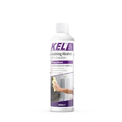 Image of KEL All Purpose Rubbing Alcohol Isopropyl 99.9% Pure Isopropanol IPA for Cleaning 500ml